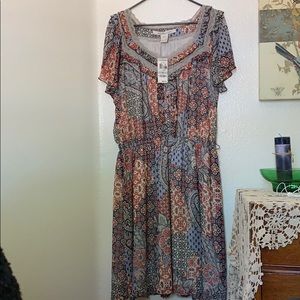 American Rag ruffle lace dress